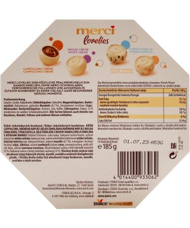 Merci Lovelies White White Chocolates 185g - Buy Online on GoSupps.com