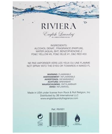 English Laundry Riviera Eau de Toilette 3.4 Fl Oz - Buy Online on GoSupps.com