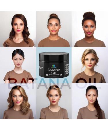 Premium Raw Batana Oil Pure & Unrefined - Advanced Hair Regrowth & Scalp Therapy Device - Supports Fuller Healthier Hair & Skin - For Men & Women 2 OZ - Buy Online on GoSupps.com
