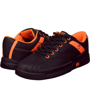 BSI Men's Sport Bowling Shoe 11.5 - Black/Orange - Buy Online on GoSupps.com