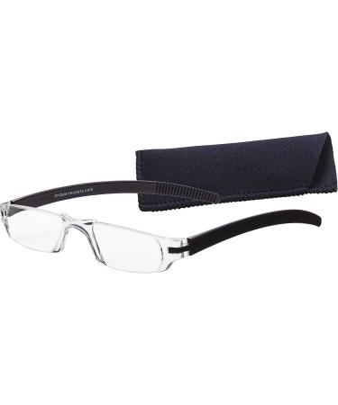 Unisex-Adult +2.00 Reading Glasses | Stylish Black Glasses for Comfortable Reading - Buy Online on GoSupps.com