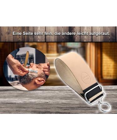 Premium Wet Razor Set for Beginners - Leather Strop & Gold Etching Straight Razor | International Shipping - Buy Online on GoSupps.com