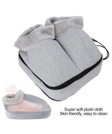 Premium Heated Foot Warmer & Massage Device - Pain Relief for Plantar Fasciitis | Adjustable Electric Foot Warmers for Stress & Muscle Relief - Buy Online on GoSupps.com