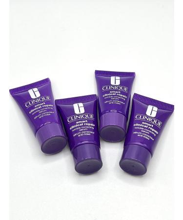 Set of 4 Clinique Smart Clinical Repair Wrinkle Correcting Serum 0.17 oz Travel Size Tubes - Buy Online on GoSupps.com
