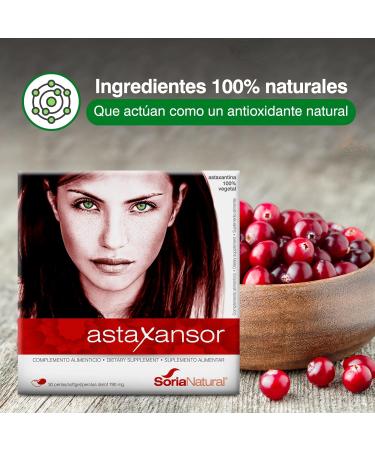 Astaxansor - Powerful Eye Protection with Astaxanthin | 30 Pearls of 790mg - Shop Internationally - Buy Online on GoSupps.com