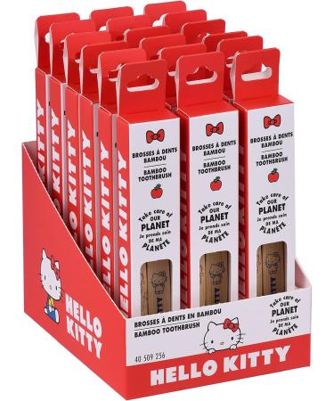 Hello Kitty Bamboo Children's Toothbrush (2-Pack) - Eco-Friendly Gentle on Gums 100% BPA-Free - Buy Online on GoSupps.com