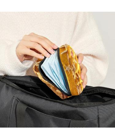 Buy Women's Bonds Storage Bags - Portable Period Kit in Yellow Sand | Stylish & Functional Feminine Product Holder - Buy Online on GoSupps.com