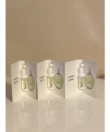 Set of 3 - Chance Eau Fraiche By Chanel for Women, Eau De Toilette Spray 0.05 Sampler