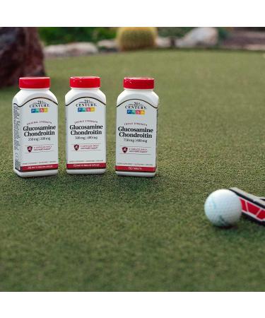 21st Century Glucosamine 250mg and Chondroitin 200mg Capsules 200-Count by 21st Century - Buy Online on GoSupps.com