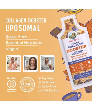 MaryRuth Organics Collagen Booster Liposomal | Sugar Free | Liquid Collagen Booster with VIT C E Zinc Copper&Silica | Skin Care&Joint Support Supplement | Vegan | Non-GMO | Gluten Free | 14 Serving - Buy Online on GoSupps.com