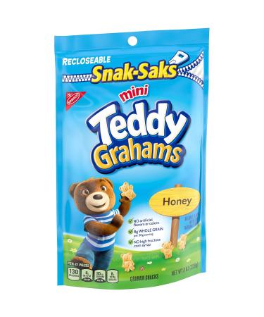 Teddy Grahams Honey Graham Snacks - 8oz Bag | Buy Internationally Online - Buy Online on GoSupps.com