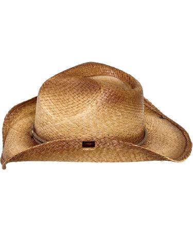 Peter Grimm Men's Ombre Straw Cowboy Hat - Round Up Style - Buy Online on GoSupps.com