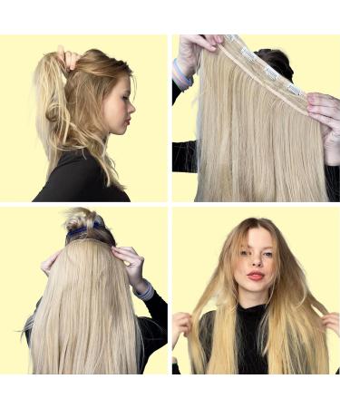 CAISHA 24" Clip In Hair Extensions One Piece Full Head Hairpiece Straight Brown Mix C59 brown mix #4T30 C59 - Buy Online on GoSupps.com