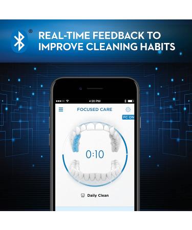 Oral-B 7000 SmartSeries Black Electronic Power Rechargeable Toothbrush | Bluetooth Connectivity | Braun | 8 Piece Set - Buy Online on GoSupps.com