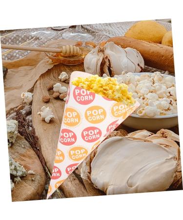 MAGICLULU 150 Pcs Popcorn Bag Candy Treat Bag Mini Gift Bags Cardboard Popcorn Snacks Cookies Snack Cone Bags Pink Gift Bag Cookies Cone Bags Cone Treat Bags Glass Paper Packing Bag Child - Buy Online on GoSupps.com