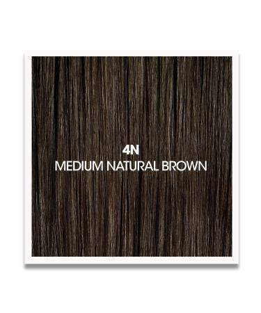 4N Medium Natural Brown Permanent Hair Color Dye Kit - Long-Lasting Radiant Color Includes Developer Barrier Cream Gloves & More - Buy Online on GoSupps.com
