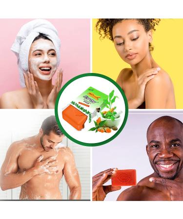 Turmeric Soap: Hand Crafted Vegan Ayurvedic Bar Soap - Pack of 12 Bars (31.7 Oz) - Buy Online on GoSupps.com