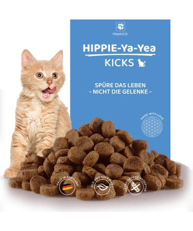 PAWKICK Hippie-YA-YEA-Kicks Cat 200g Feel the life Not the joints