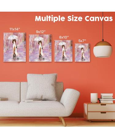 CONDA 8x10 Canvas Panels 12 Pack - Primed Cotton Artist Quality Boards for Acrylic, Watercolor & Oil Painting - Buy Online on GoSupps.com