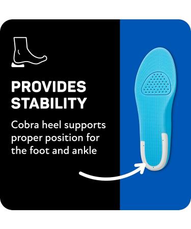 Airplus Incredi-Cool Insoles - Best Athletic & Running Support Inserts for Comfort & Performance (1 Pair) | International Shipping Available - Buy Online on GoSupps.com