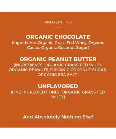 Protein 17: New & Unique Grass-Fed Whey Protein - 16 Ounce, Delicious & Organic - Buy Online on GoSupps.com