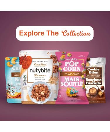 Nutybite Granola Clusters Paleo Chocolate Functional benefits Vegan Gluten Free No added sugar Non GMO Superfood Snacks (12 x 120g) - Buy Online on GoSupps.com