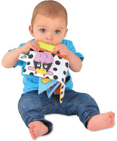Galt Toys Teether Soft Book - Farm | Baby Teether & Soft Book Toy for Ages 0 Months+ | International Shipping Available - Buy Online on GoSupps.com