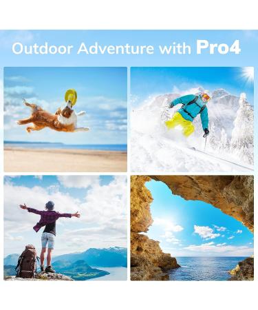 3 Axis Gimbal Stabilizer Handheld Tripod Mount - Bluetooth Control, Compatible with YI Cam, Insta 360, Sony RX0, GoPro Hero, Osmo Cameras - hohem iSteady Pro4 - Buy Online on GoSupps.com