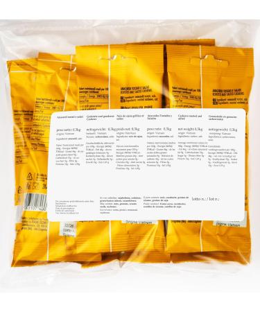 ZIG - Fruits & Nuts Snack - Roasted and Salted Cashews 300g | 10 packs of 30g - Buy Online on GoSupps.com