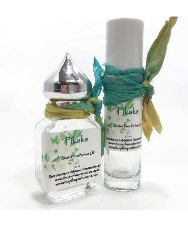 Bottle Grade A Perfume Oil Alcohol Free (10 ml.) (Pikake - Arabesque Bottle)