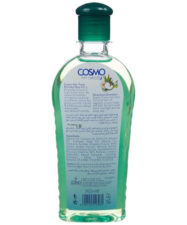 COSMO Hair Tonic Enriched Hair Oil 200 ml | Nourishing Formula for Healthy Hair - Shop Internationally! - Buy Online on GoSupps.com
