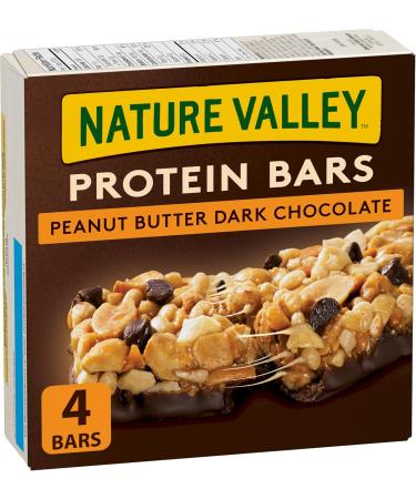 NATURE VALLEY Protein Bars Peanut Butter Dark Chocolate 4-Count 148 Gram & Crunchy Granola Bar Oats and Dark Chocolate 210g - Buy Online on GoSupps.com