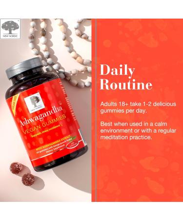 NEW NORDIC Ashwagandha Gummies 300 mg Ashwagandha Root Extract Sugar Free Adaptogens for Men and Women Delicious Mango Peach 60 Gummies 60 Count (Pack of 1) - Buy Online on GoSupps.com