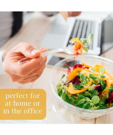 Plasticpro Clear Plastic Knives - 300 Count Medium Weight Disposable Cutlery - Buy Online on GoSupps.com