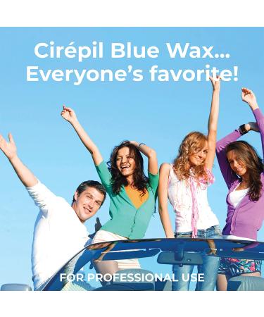Cirepil Blue Wax Beads 800g Bag - All-Purpose & Unscented - No Strips Needed - Fluid Gel Texture - Easy Removal - Buy Online on GoSupps.com