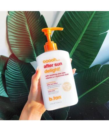 b.tan After Sun Lotion | Moisturizing Aftersun Body Lotion with Aloe Vera & Hyaluronic Acid - 16 Fl Oz - Buy Online on GoSupps.com