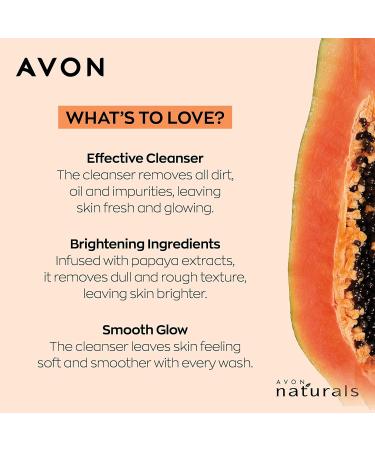 Buy Avon Naturals Papaya Cleanser 100g - Refreshing & Nourishing Skincare | International Shipping Available - Buy Online on GoSupps.com