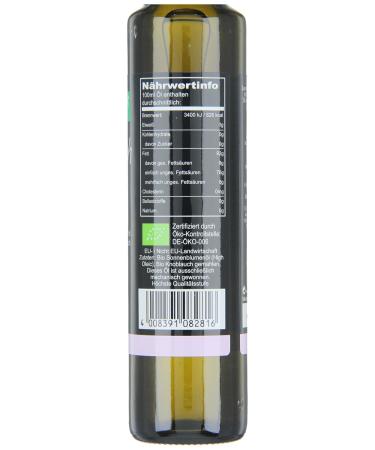 Seitenbacher Organic Garlic Spice Oil - First Pressing Cold Pressed Native (250 ml) | Premium Quality Cooking Oil for International Shipping - Buy Online on GoSupps.com