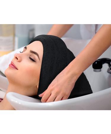 Utopia Towels Cotton Bleach Proof Salon Towels 16x27 - Black Gym Hand Towel 12 Pack - Buy Online on GoSupps.com