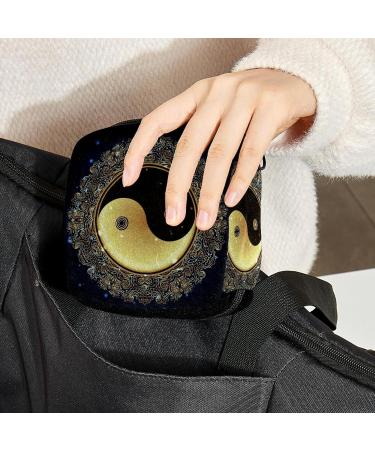 GIAPB Period Bag - Sanitary Napkin Storage & Makeup Pouch - Yinyang Bagua Color - Buy Online on GoSupps.com