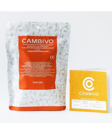 Cambivo Elbow Bandage X2 | Arthritis & Tendonitis Relief | Elastic Compression Cuff for Sports & Fitness - Buy Online on GoSupps.com