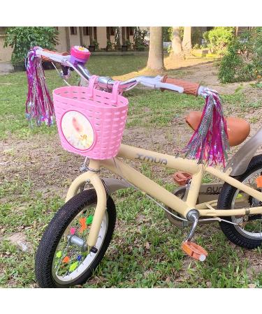 Noviko Girl Bike Basket - Fun Bicycle Accessory for Girls - Buy Online on GoSupps.com
