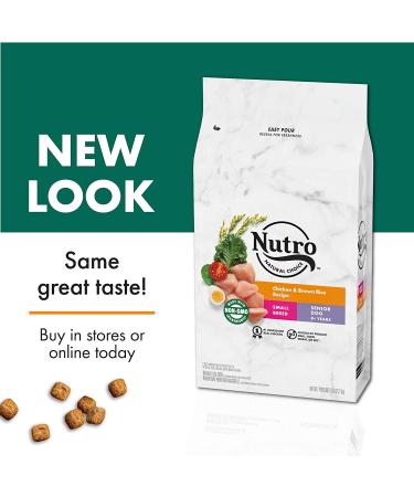 NUTRO NATURAL CHOICE Small Breed Senior Dry Dog Food 5lb - Adult & Senior Small & Toy Breeds - Buy Online on GoSupps.com