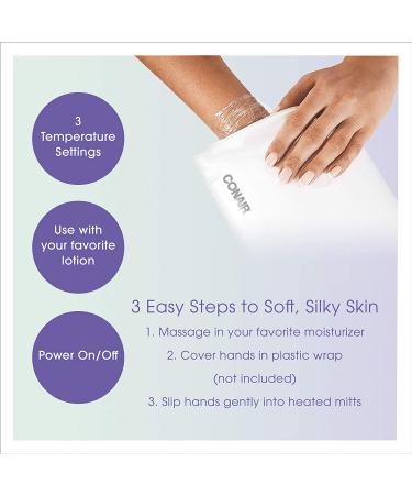 True Glow by Conair Thermal Spa Heated Beauty Hand Mitts - Ultimate Relaxation for Soft and Smooth Hands - Buy Online on GoSupps.com