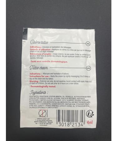 OTZI by EASYTATTOO Box of Tattoo Cream Sachets 2 ml x 20 Sachets - Buy Online on GoSupps.com