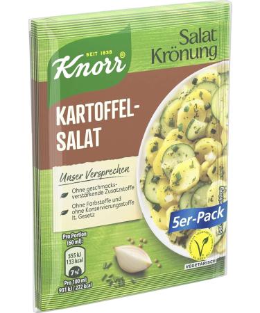 Knorr Salatkr nung Potato Salad Dressing | Natural Ingredients | 15x 5-Pack - Perfect for Delicious Salads - Buy Online on GoSupps.com