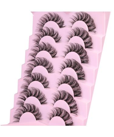 Shop Lvmixwig A-Fluffy Cluster Lashes - 16mm Fake Cat Eye Eyelash Extensions for DIY Natural Look - Buy Online on GoSupps.com