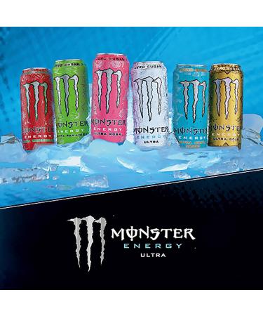Monster Ultra Gold Energy Drink 500 ml - Buy Online on GoSupps.com