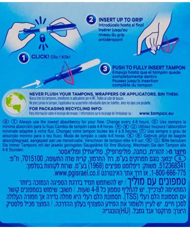 Tampax Pearl Compact Super Tampons - 16 Count for Comfort, Protection, and Discretion - Buy Online on GoSupps.com