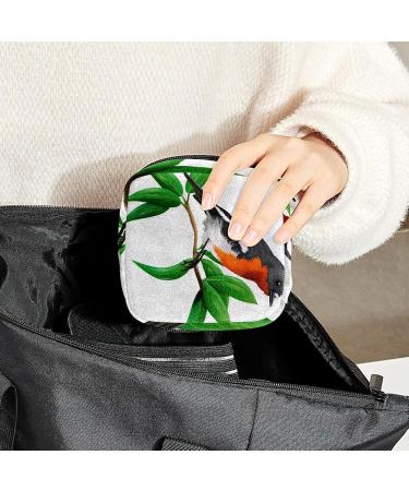 Multicolored Wild Bird Storage Bag for Women | Portable Menstrual Cup & Tampon Holder | Ideal for Teens | Versatile Nursing Pad Pockets - Buy Online on GoSupps.com